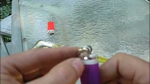 How to Light More Fires with a Empty Lighter