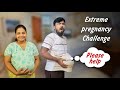 Pregnancy delivery time  dont miss this funn challenge   ramwithjaanu