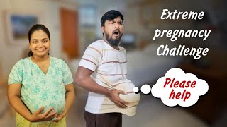 Pregnancy delivery time! 🫨😂 Don’t miss this funn challenge 😂 | @ramwithjaanu