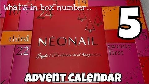 Neonail Advent Calendar 2020 Day 5