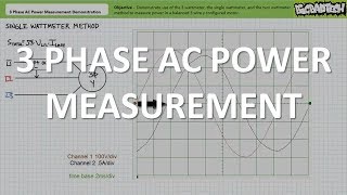 3 Phase AC Power Measurement Examples (Full Lecture)