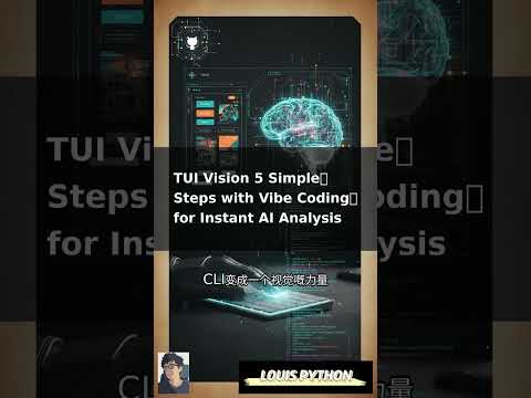 📋 TUI Vision: Paste Images to AI in CLI! Boost Productivity & Quality! #TUIvisi