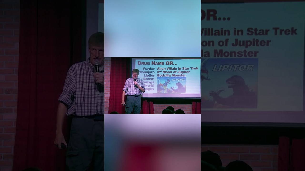 Who at the pharmacy is naming these drugs??? | Don McMillan Comedy