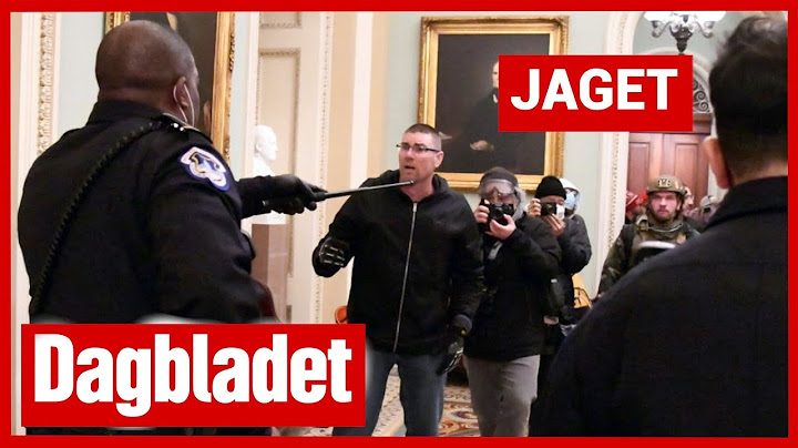 Angrepet på kongressen: Her blir vakten jaget av sinte demonstranter
