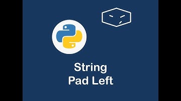 string pad left in python 😀