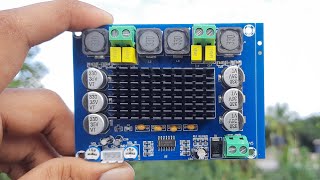 TPA3116D2 XH M543 120W Class D Dual Channel Amplifier Board Unboxing and Sound Testing| Robo Techie