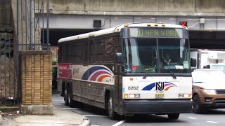NJT Bus: MCI D4500 #8262 on the Route 320