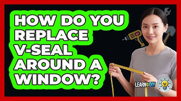 How Do You Replace V-Seal Around A Window?