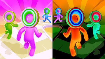 Layer Man Run 🏃 vs Reverse gameplay  Colour Run walkthrough , iOS Android New Update ( part : 1810 )