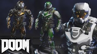 DOOM - All Outfits/Armor/Skins (Customization) SHOWCASE