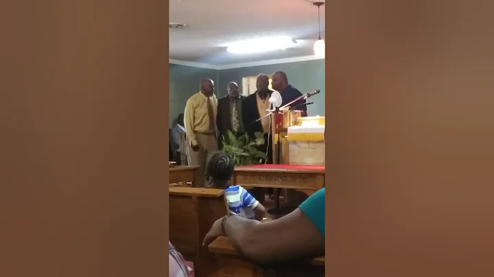 Clemons Men praising God these are singing Men Spr...