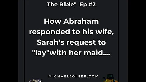 Stuff they left out of the bible....GENESIS 16   H...