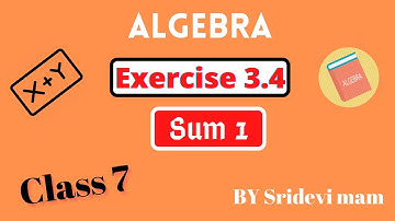 7th maths tamil Term 1 Chapter 3 ( algebra ) exercise 3.4 objective sum 1 TN samacheer class 7