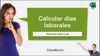 Dias laborables en Excel