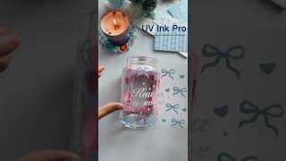 UV DTF Transfer Process ✨ Custom Sticker Result #uvdtf