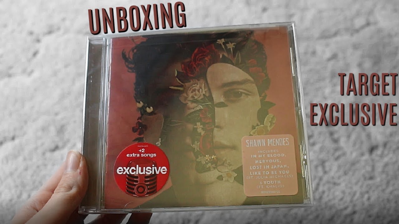 Shawn Mendes The Album Target Edition Cd Unboxing Olivia Rena