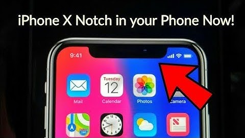 Turn your Android Phone into an iPhone X in 1 minute!