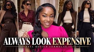 RICH Outfit Combinations for Fall | Chic & elegant outfit formulas & ideas