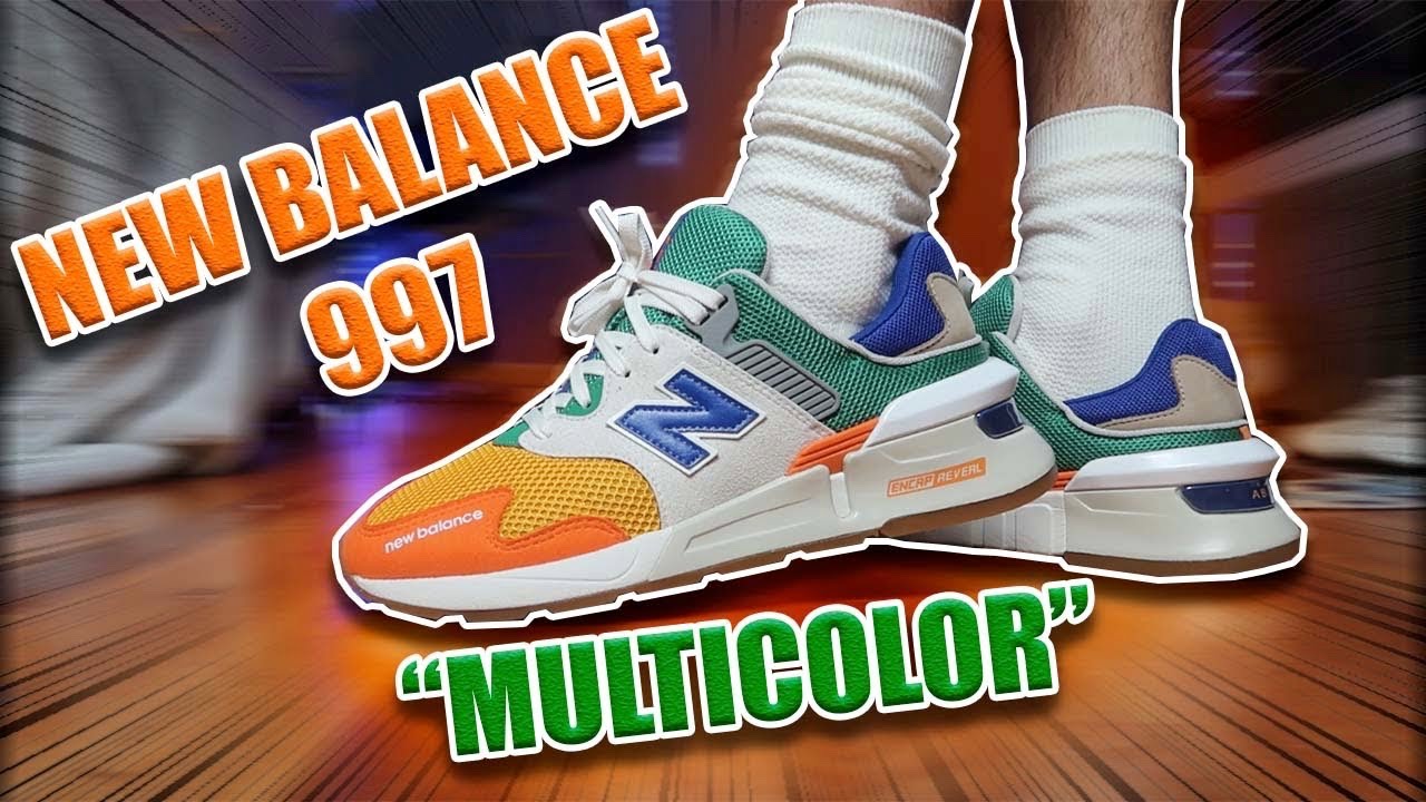 new balance multicolor