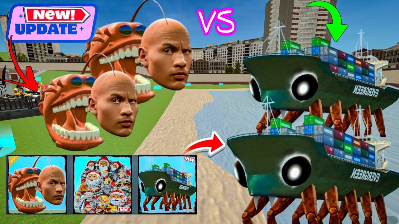 Nexbots in playground mod New updates gogo gaga Boss vs Roblox in garrys mod #garrysmod #roblox 