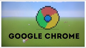 Minecraft Tutorial: How To Make The Google Chrome Logo