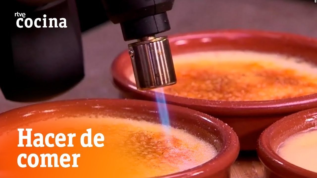 Cómo hacer Crema catalana - Hacer de comer | RTVE Cocina