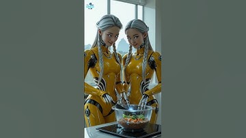 Chrome & Comfort: Life with Robot Companions #FutureRoboHub #AI #Robotics #TechInnovation