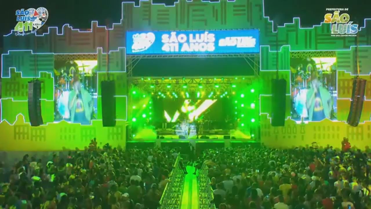 CAPITAL ROOTS AO VIVO  nos 411 anos de São Luís!