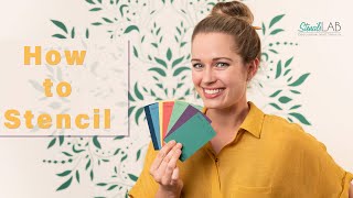 How To Stencil Detailed Stenciling Tutorial By Stencilslab. Large Mandala Wall Art
