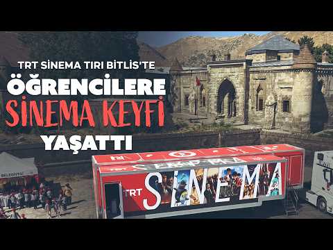 The TRT Cinema Truck is touring different cities and districts of Turkey.