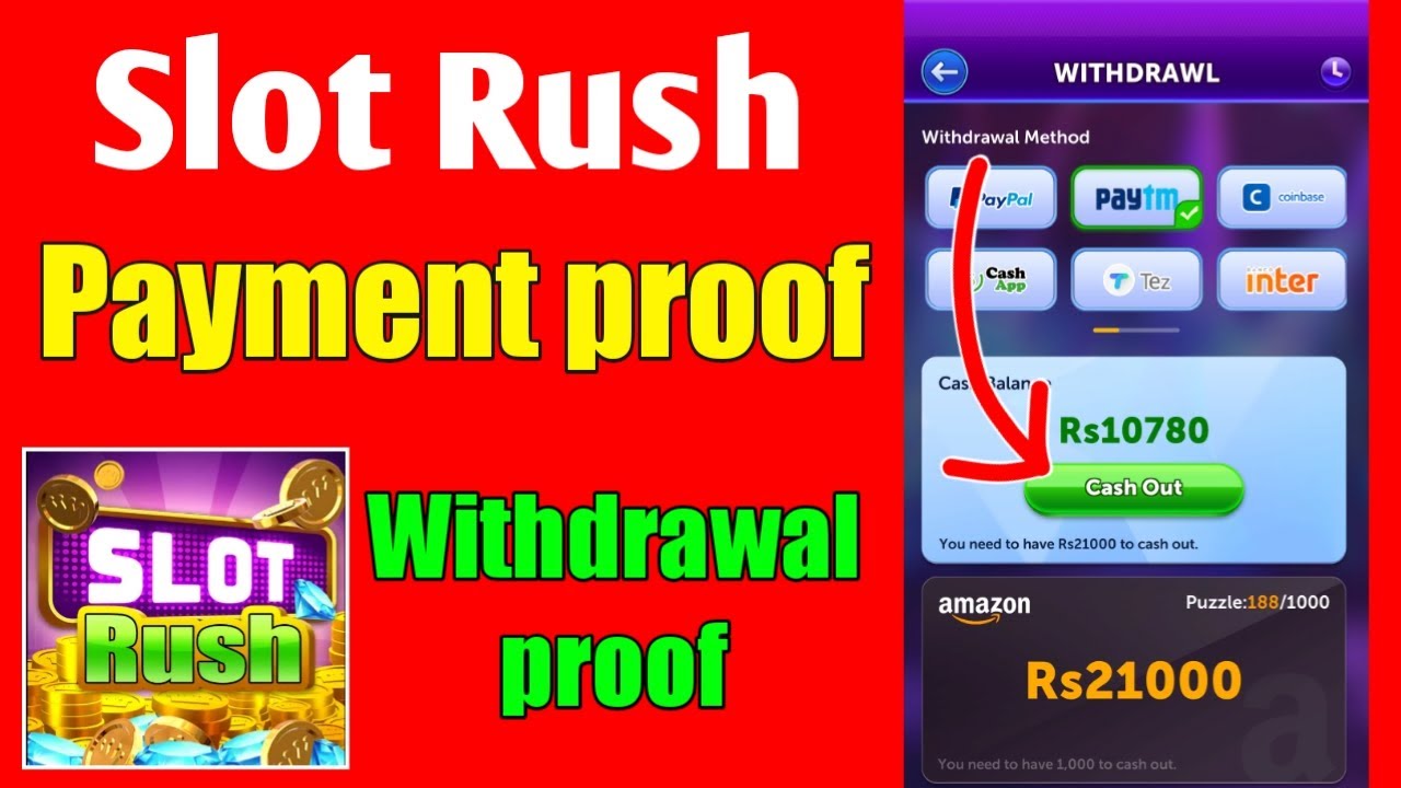 Slot Rush withdrawal proof | Slot Rush payment proof - YouTube