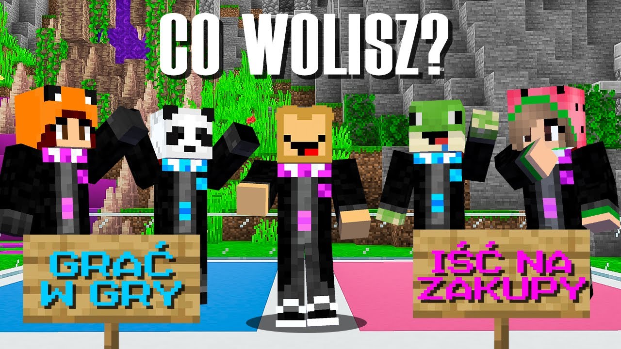 Musimy WYBRAĆ CO WOLIMY w Minecraft!