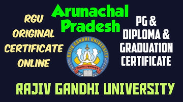 How to apply for RGU Original Graduation Certificate online || Get RGU Certificate Online ||
