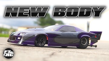 NEW No Prep Drag Car Body!! | Proline 1985 Camaro Paint | How to RC Body Paint