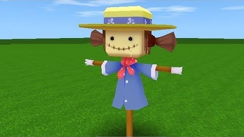 Cách Triệu Hồi Bù Nhìn Trong Mini World?Bạn Nào Ko Biết Thì Xem Nhé!