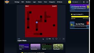 Layer Maze speedrun