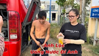 Lộc sửa xe giường nằm,Bất ngờ gặp con gái chủ xe quá xinh