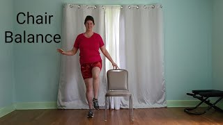 Chair Balance - Improve Core Strength and Body Awareness to Reduce Risk of Falling, using a Chair