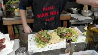 Best Sandwich Chez Alain Miam Miam Paris avec dedicasse à Florian on Air