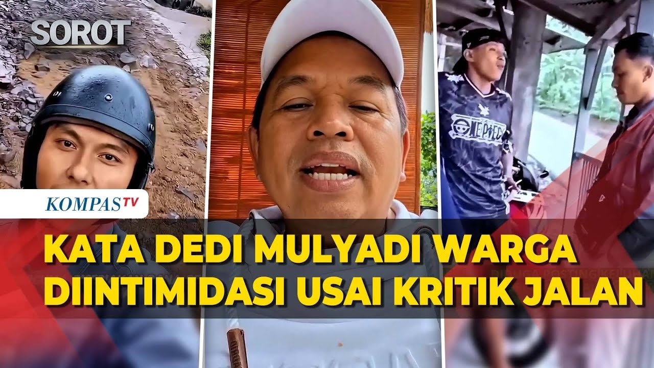 Dedi Mulyadi Telepon Holis Usai Diduga Diintimidasi Keluarga Kades di Garut Soal Viral Jalan Rusak