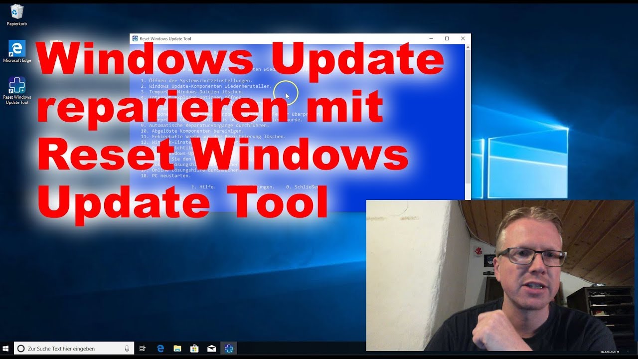 windows update fehlermeldung  2022  Windows Update reparieren mit Reset Windows Update Tool