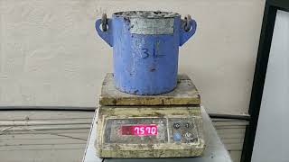 Bulk Density of Aggregates-Experimental Demo