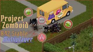 Car search to escape continues, but I found keys & am closer to clinic - Project Zomboid B42 MP