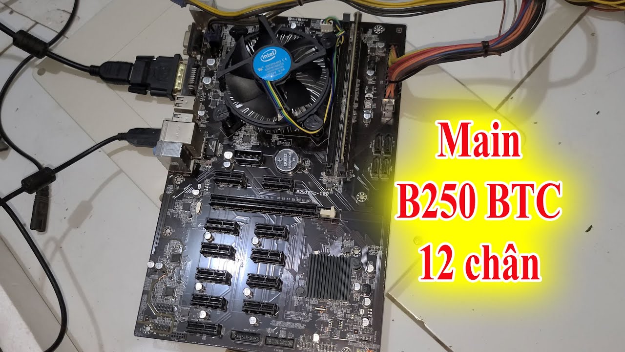 cph novo b 2022 Update Setup bios main B250 pro btc đào coin