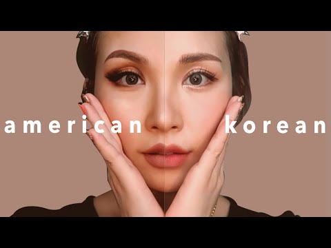 Korean Makeup vs. American Makeup | 한국 메이크업 vs 외국 메이크업 비교