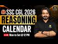 SSC CGL Reasoning Class 2026 | CGL Reasoning MCQs + PYQs #9 | Reasoning by Akshay Sir