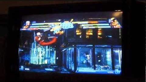Me & My Cousin Play MvC3 Part 2 (Warning: Small TV)