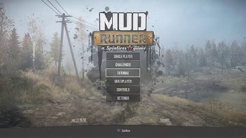 Exploring the bog - Spintires