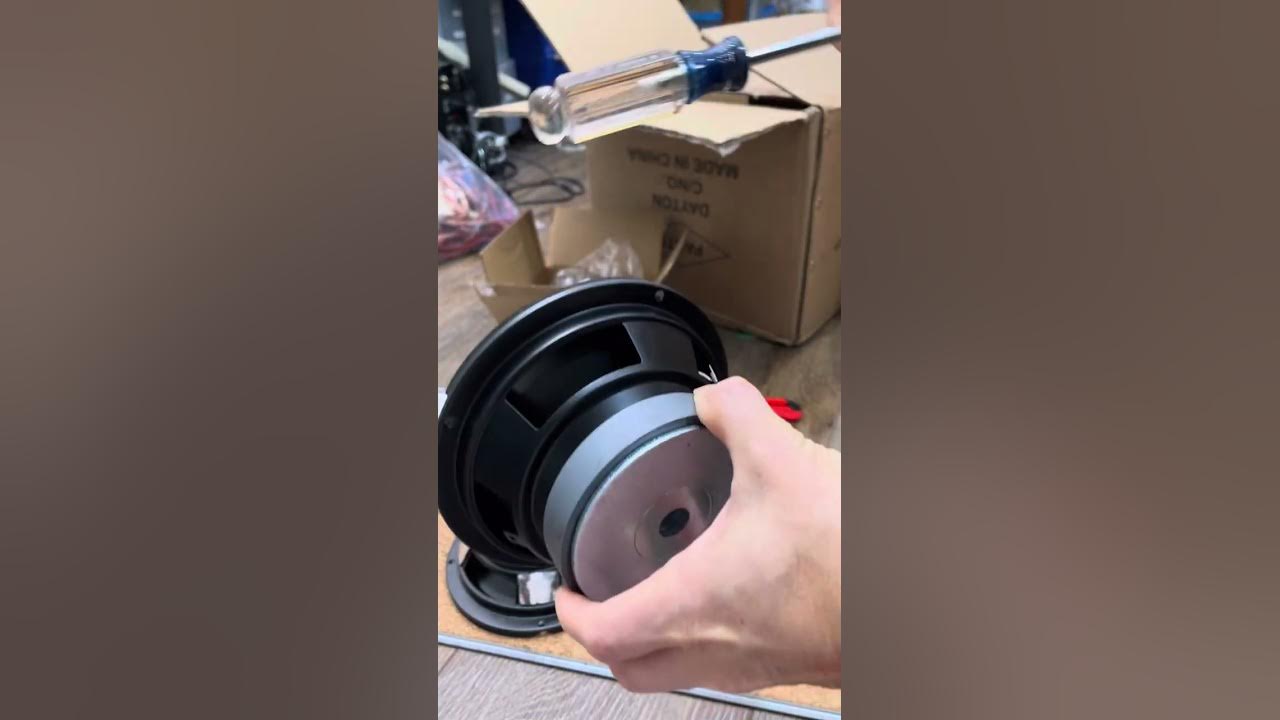 XSD Speaker Driver Damping YouTube