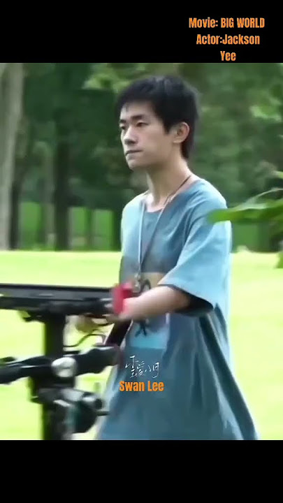 in character mode moments of jackson yee in big world movie